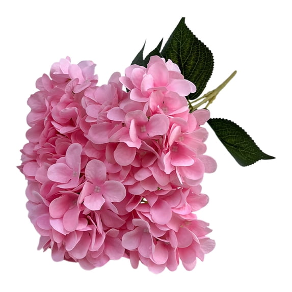 1 Pcs Hydrangea Artificial Flower, Latex Real Touch Hydrangeas Lifelike Large Hydrangea Flowers for Home Decor Party Arrangements Wedding Bouquets Centerpieces 18"