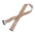 thumbnail image 1 of 1 Pcs IDC Rainbow Wire Flat Ribbon Cable FC-Female to 40P 39.3 Inch Length 2.54mm Pitch Breadboard Jumper Wires, 1 of 5