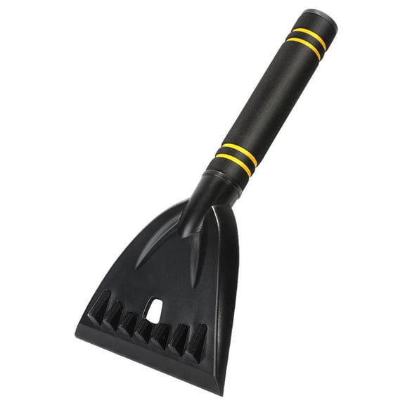 1 Pcs Ice Scrapers for Car Windshield,11.81 Inch Vehicle Window Snow Sweeper,Snow Brush Scrapers Car Window Frost Removal with Ergonomic Handle,Automotive Windshield Ice Removal Tool,Black