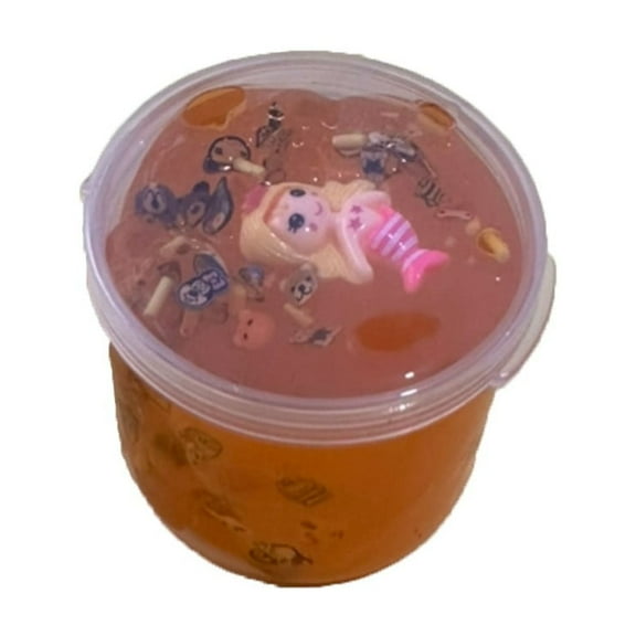 1 Pcs Jelly Cube Transparent Crystal Mud Slime Sets Super Soft Glossy Jelly Crunchy Slime Glue, 8 Styles Options