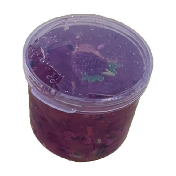 1 Pcs Jelly Cube Transparent Crystal Mud Slime Sets Super Soft Glossy Jelly Crunchy Slime Glue, 8 Styles Options