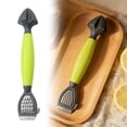 thumbnail image 1 of 1 Pcs Lemon Zester Bar Tool, Clearance, Multifunctional Orange Lemon Zester Citrus Reamer Lime Squeezer Cheese Grater, Plastic & Stainless Steel, Dishwasher Safe, 1 of 8