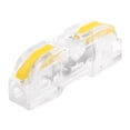 thumbnail image 1 of 1 Pcs Lever Wire Connectors,Mini Quick Connectors Push-in,Compact Connectors Lever Connectors,Electrical Wire Butt Splice Inline Terminals,for Any Circuit Inline Splices,1.55''x0.35''x0.57''(Yellow), 1 of 5