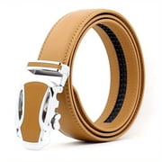 1 Pcs Luxury Brand Men's Belts High Quality Genuine Leather Belts for Men Metal Automatic Buckle Casual Business Male Waistband 3.5cm