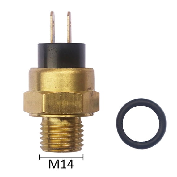 1 Pcs M14 Motorcycle Radiator Coolant Fan Water Temperature Thermostat Switch