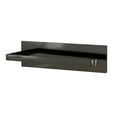thumbnail image 1 of 1 Pcs Magnetic Hanging Rack, No Drilling Magnetic Wall Mounted Paper Rack Shelf Magnetic Towel Holder Shoe Storage Slipper Organizer for RV Entryway Iron Door Closet 9.06x2.36", 1 of 5