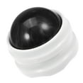 thumbnail image 1 of 1 Pcs Massage Roller Ball Body Massage Tool Stress Ease Polypropylene Artificial Resin White Black, 1 of 7