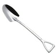 thumbnail image 1 of 1 Pcs Metal Mini Ice Cream Dessert Spoon Shovels Pudding Yogurt Spoons for Family or Party, Shovel Shape Demitasse Espresso Mini Coffee Spoons for Dessert, Tea, Party Supplies, 6 Inch, 1 of 7