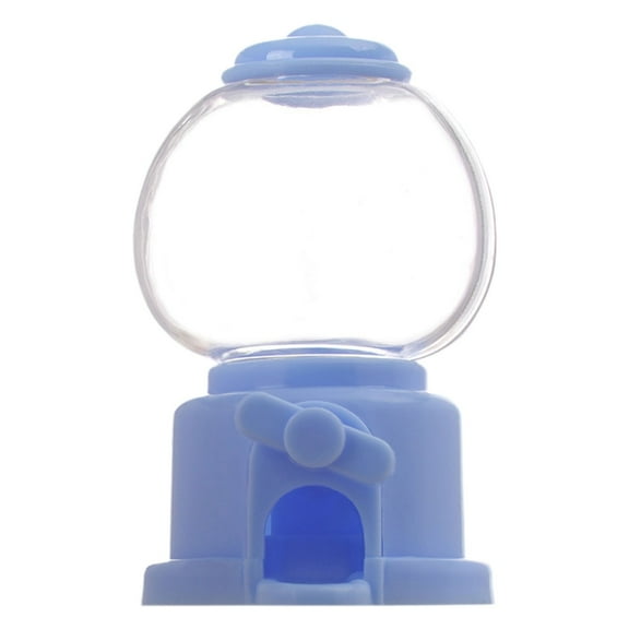 1 Pcs Mini Candy Dispenser,Mini Plastic Bubble Gum Machine Candy Dispenser,Candy Jars Decorations,Plastic Candy Catcher Toys,Small Bubble Gum Machine For Wedding,Birthday Decorations,(D,3.93x2.36 in)