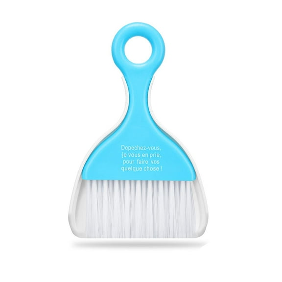 1 Pcs Mini Dustpan Set Brush for Table Whisk Brooms Small Dustpan Broom Set Mini Dust Pans with Brush Tiny Cleaning Table Sweep for Car Desk Keyboard Countertop Nest