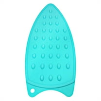 1 Pcs Mini Iron Rest,Silicone Rest Pad for Ironing Board - Silicone Heat Resistant Mat, for Stress-Free Crafting,Sewing and Quilting Supplies - Durable and Protective Surface for Mini Iron(Sky Blue)