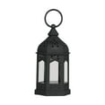 thumbnail image 1 of 1 Pcs Mini Lantern, Vintage Decorative Hanging Candle Lantern, Battery Included, Decorative Candle Lanterns for Indoor, Small Vintage Lantern for Halloween Christmas Wedding Table Decor, 1 of 8