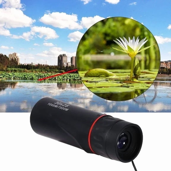 1 Pcs Mini Monocular Scope Zoom Telescope Handy Optics Scope For Outdoor Camping Travel Hunting Oculares Telescop