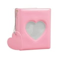 thumbnail image 1 of 1 Pcs Mini Photocard Binder,3 Inch Mini Photo Album,Hollow Card Binders With 32 Pockets,Small Photocard Binder With Pendant,Mini Photo Card Book Holder,Portable Small Photos Card Book,E, 1 of 9