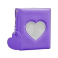 thumbnail image 1 of 1 Pcs Mini Photocard Binder,3 Inch Mini Photo Album,Hollow Card Binders With 32 Pockets,Small Photocard Binder With Pendant,Mini Photo Card Book Holder,Portable Small Photos Card Book,G, 1 of 9