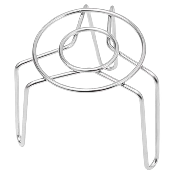 1 Pcs Mini Steaming Rack,Stainless Steel Small Leg Rack,Small Cup Pot Holder,Metal Steamer Rack,Small Round Steamer Rack for Pot Kitchen Cooking Stremer Stand,Cooker Steaming Rack,(B,2.36x2.52 in)