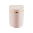 thumbnail image 1 of 1 Pcs Mini Trash Can with Lid, Desktop Small Trash Can Recycling Bin Cute Metal Garbage Can for Tabletop Countertop Use, Plastic Waste Bin for Office Parlor Car Bedroom, 1 of 9