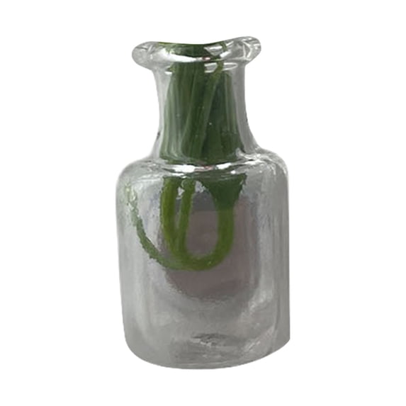 1 Pcs Mini Vase Magnet for Fridge, Cute Tiny Magnetic Glass Vases Refrigerator Accessories, Real Flowers Pot Magnet, Funny Aesthetic Plant Pot Locker Office Kitchen Decoration