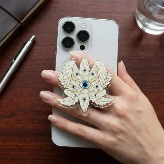 1 Pcs Monster Eyes with Magnetic Phone Grip, Horror Aesthetic Magnetic Phone Holder, Kawaii Scary Fan Gift, Accessories