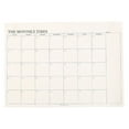 thumbnail image 1 of 1 Pcs Monthly Planner Notepad, Tear-Off 60Pages, Blank Calendar Sheets For Office Home Schedule 9.6 X 6.9 Inch Undated Monthly Calendar Sheet To-do list, Note pad, Scheduler, 1 of 9
