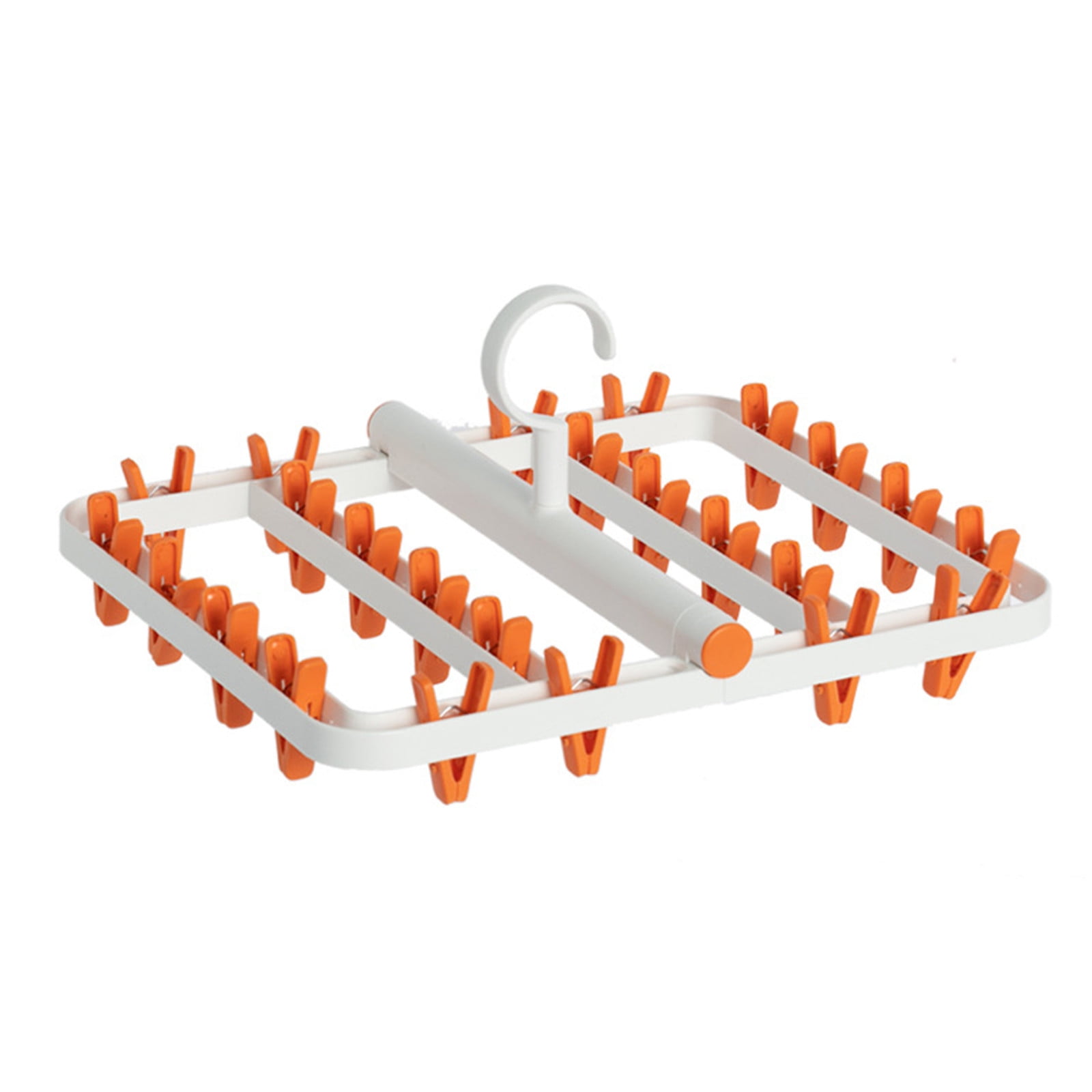 1 Pcs Movable Household Clothes Hanger Multi Clip Clothes Hanger