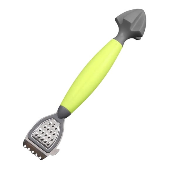 1 Pcs Multi-Function Lemon Zester & Juicer, Stainless Steel Blade for Easy Citrus Juicing and Grating, Perfect for Kitchen Use, Ergonomic Design Durable Grater