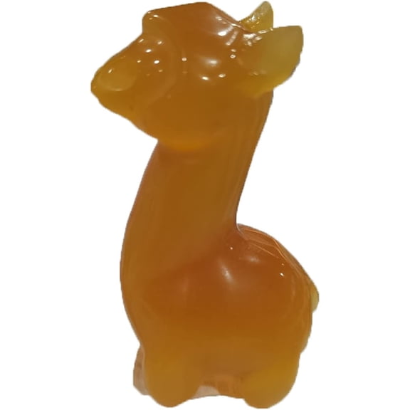 1 Pcs Natural Stones Hand Carved Small Alpaca Statue Vicuna Figurine Crafts Indie Ornament Gifts Room Decor