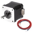 thumbnail image 1 of 1 Pcs Nema 17 Stepper Motor 42x42x40MM Bipolar 1.5A/2.8V 0.4N.M 42 Motor 2 Phase Servo Motor 1.8 Degree, 1 of 6