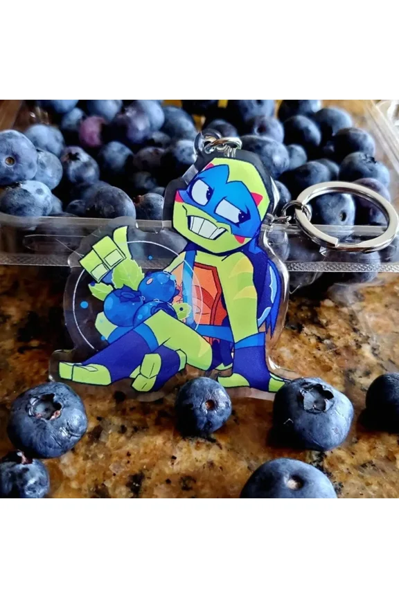 1 Pcs Ninja Turtle Animation Fruit Charms