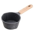 thumbnail image 1 of 1 Pcs Nonstick Saucepan, Multipurpose Cooking Pot with Pour Spouts, Dual Pour Spout Small Saucepan for Milk and Oil Deep Kitchen Cookware for Easy Heating and Serving, 1 of 5