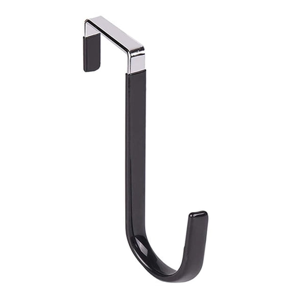 1 Pcs Over The Door Hook, Rubber Over the Door Hanger, Door Hooks for Towel, Robe, Coat and Keys Heavy Duty Single Towel Robe Rack