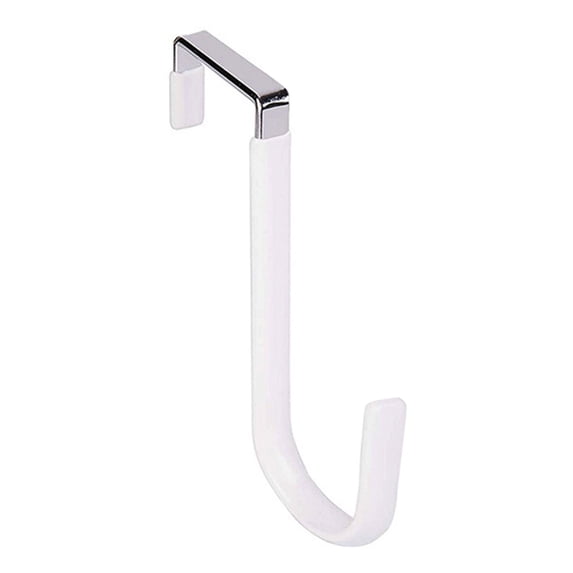 1 Pcs Over The Door Hook, Rubber Over the Door Hanger, Door Hooks for Towel, Robe, Coat and Keys Heavy Duty Single Towel Robe Rack