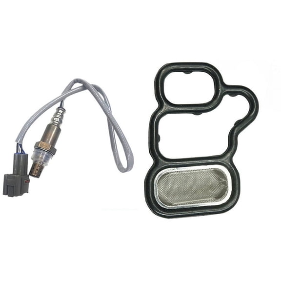 1 Pcs Oxygen O2 Sensor & 1 Pcs VTEC Solenoid Gasket / Spool Valve Filter Screen