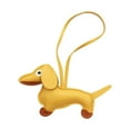 thumbnail image 1 of 1 Pcs PU Dachshund Bag Charm,Leather Dachshund Keychain,Dachshund Keychain Bag Pendant Key Chain Fashion Cute Puppy Charm Gifts for Favorite People Women Men Birthday Keyring(Z2-Yellow), 1 of 7