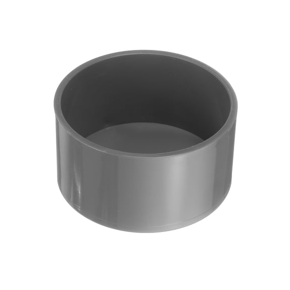 1Pcs Pipe End Cap Fitting, 110mm/4.33" ID Furniture Grade Pipe End Cap Grey