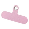 thumbnail image 1 of 1 Pcs Phone Tether Tab, Cell Phone Lanyard Patch Universal Fabric Phone Tether Patch Pad Sticker with Metal Ring Replacement, 1 of 9