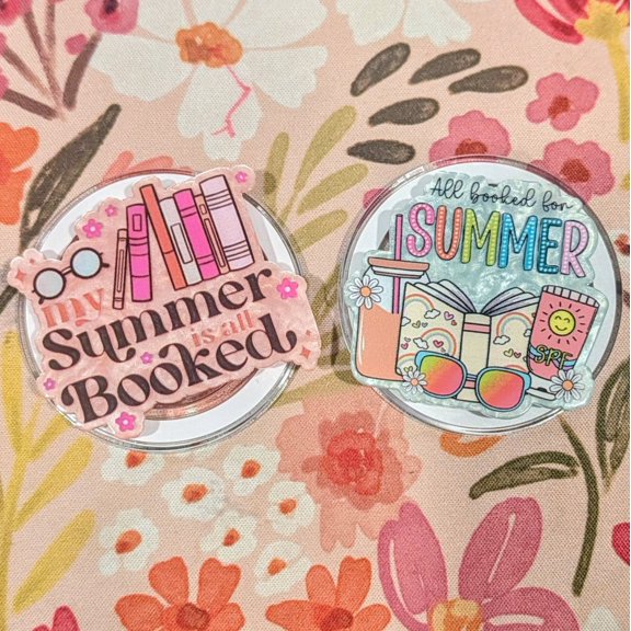 1 Pcs Phone or E-Reader Grip - Summer Vibes