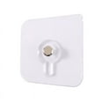 thumbnail image 1 of 1 Pcs Picture Hangers without Nails, 20 Ibs Load Heavy Duty Self Picture Hanging Hooks for Hanging, Waterproof Adhesive Picture Hooks for Bathroom Kitchen, Transparent Sticky Hooks for Frames, 1 of 6