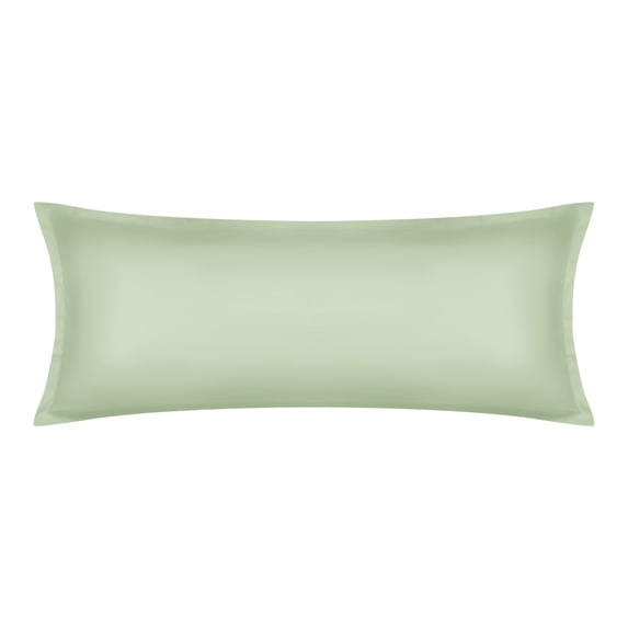 1 Pcs Pillow Cases for Hair and Skin, Cooling Pillow Covers with Envelope Closure Green Body (20"x48")