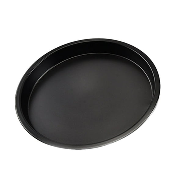 1 Pcs Pizza Pan, Premium Deep Dish Non-Stick Bakeware Carbon Steel Pizza Pan Round Microwave Oven Baking Tray Non-Stick Cooking Dish for Kitchen Restaurant