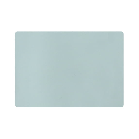 1 Pcs Placemats,Plastic Table Mats,16.93X11.81 Inch Rectangle Heat-Resistant Place Mat,Water-Proof Non-Slip Dining Table Mats,Wipeable Washable Placemats,Place Mats For Kitchen Table,Sky Blue