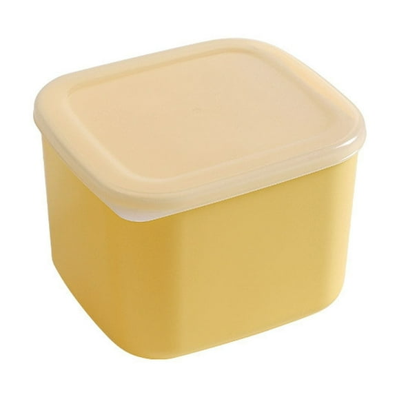 1 Pcs Plastic Cheese Storage Containers with Lids, Cheese Slice Storage Box, Airtight Sliced Cheese Container with Lid for Cheese Vegetables Fruits, Cheese Storage Box for Fridge