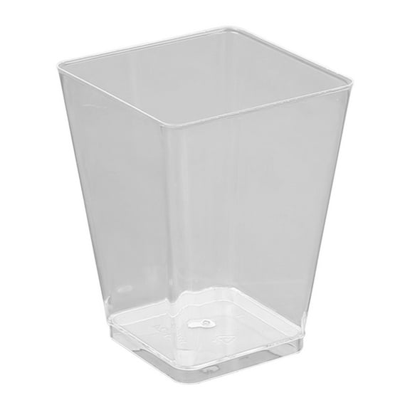 1 Pcs Plastic Dessert Cups, Clear Banana Pudding Cups, Mini Dessert Shooters Plastic Dessert Cups for Tasting Party Appetizers Mousse Yogurt