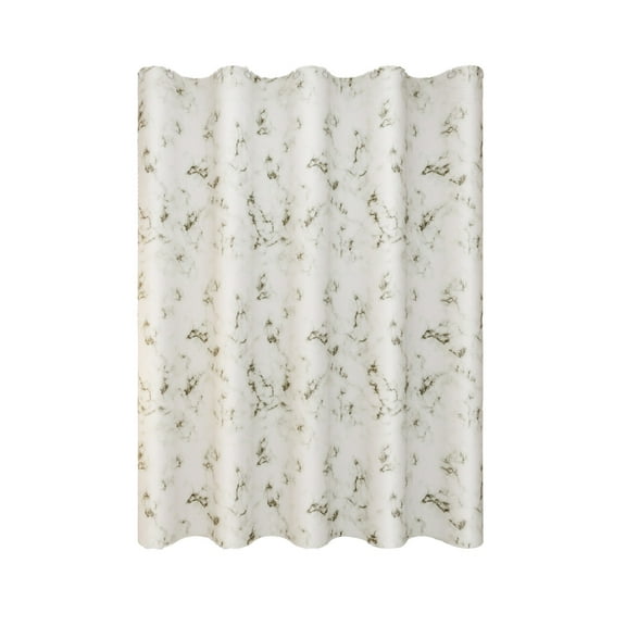 1 Pcs Plastic Shower Curtain - Waterproof Mildew-Proof Bath Liner for Modern Bathroom & Wet Dry Separation, Heavy-Duty Hanging Design