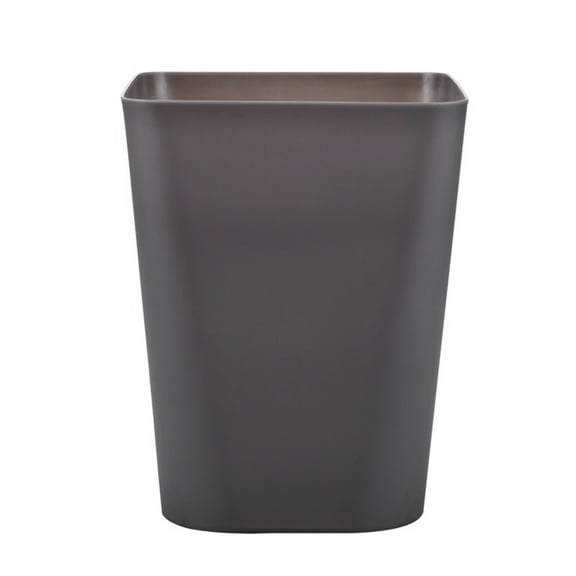 1 Pcs Plastic Small Trash Can Wastebasket, Rectangular Commercial Office Wastebasket,Garbage Container Basket for Bathrooms, Laundry Room, Kitchens, Offices,Rooms,Dorms,2 Gallon(Coffee)