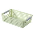 thumbnail image 1 of 1 Pcs Plastic Turn in Paper Trays, Organization and Storage Paper Tray, Plastic Storage Baskets Colorful Storage Bin Basket for Library, Drawers Office Home Desk, 1 of 5