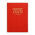 thumbnail image 1 of 1 Pcs Pocket Daily Planner,Mini Planner Mini Daily Schedule Notepad,Portable Pocket Notepad Diary Planner Calendar Book,Pocket Size Notebook Organizer,Schedule Journal for Office,Work,Travel,Red, 1 of 8
