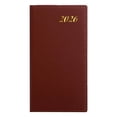 thumbnail image 1 of 1 Pcs Pocket Planner 2026,Weekly Monthly Planners,Small Daily Academic Calendar,Mini Planner,organizer for Daily & Yearly Schedule ,Compact Agenda Notebook for Work,Pu Leather Cover,(C,3.86x7.09 in), 1 of 9