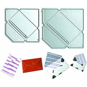 1 Pcs Pop up Envelope Cutting Dies,Pop up Envelope Die Cuts,DIY Scrapbooking Artist Metal Cutting Dies Stencil for DIY Scrapbooking Embossing Paper Cards Making Decorative Craft Supplies New Year