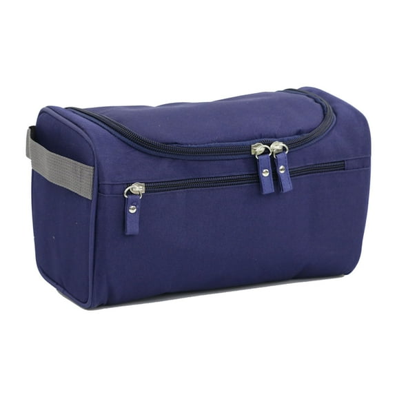 1 Pcs Portable Toiletry Bag, anging Makeup Cosmetic Organizer with Compartment–Waterproof Toiletries Case for Bathroom, Shower, Gym, Camping, Vacation 9.84 x 5.11 x 5.51"